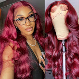 99j 13x4 HD Lace front Wig Bodywave & Straight (180 density)