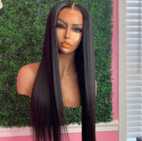 🚨28” HD 1b 13x4 Full Frontal Wig Straight & Bodywave (200 density)(glue less)