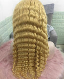 Miami Blonde 613 13x4 Lace Front Wig Deepwave (200 density)