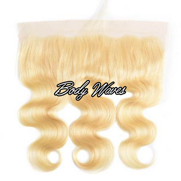 13" x 4" Miami blonde frontal bodywave