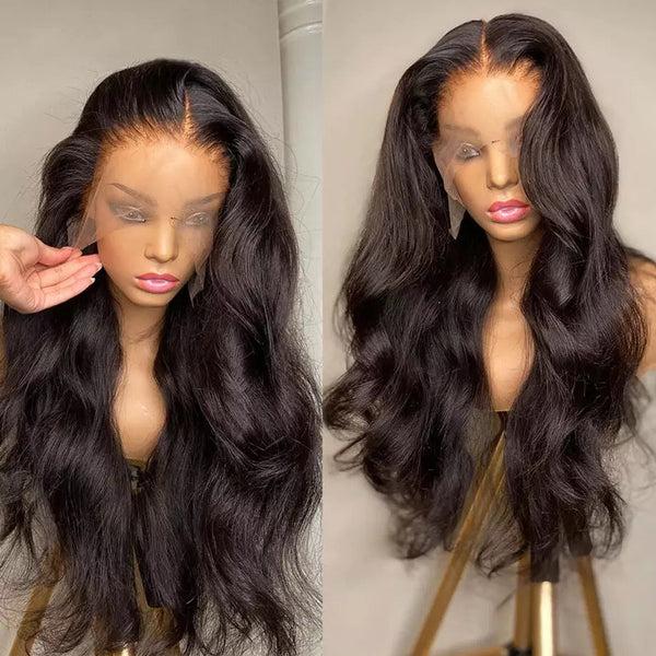 🚨24” Exotic 1b 13x4 Lace Front Wig Wavy (200 Density)